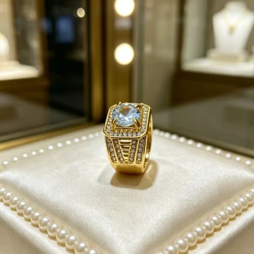 Nuevo anillo de moda con circonia para mujer – estilo trendy europeo y americano