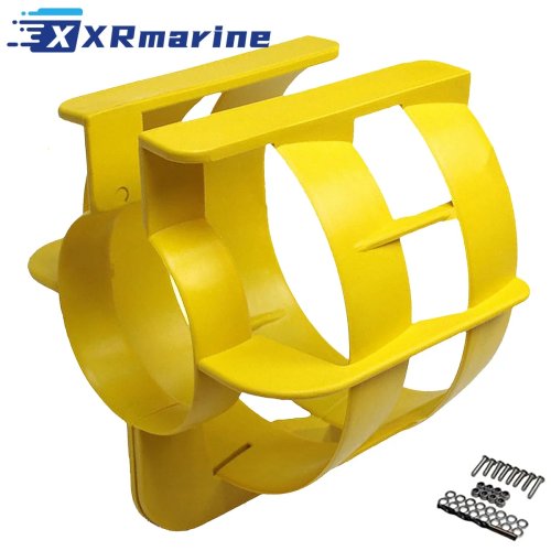 Pelindung Propeler Mesin Tempel 9 inci untuk Yamaha Mercury Suzuki Honda Johnson Tohatsu 9.9HP hingga 20HP Perahu Marine
