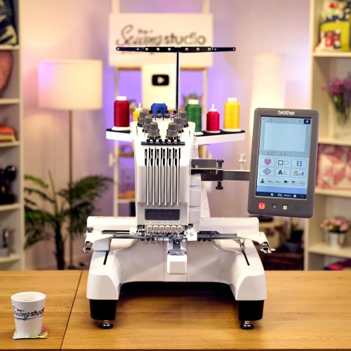Brand New 8-Needle Commercial Embroidery Machine with 7" Touchscreen