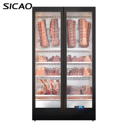 SICAO High-End Commercial Dry Aging Meat Refrigerator, Large Capacity