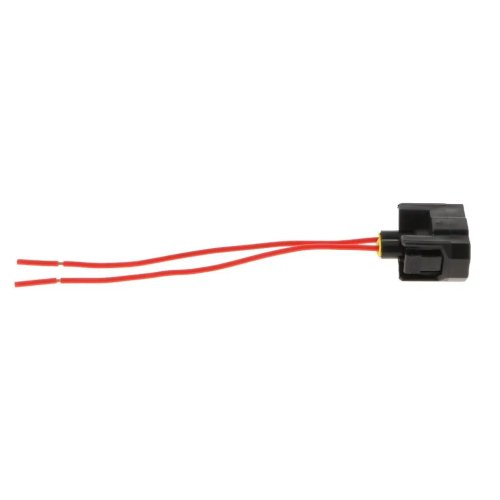 Arnés con conector de inyector de combustible de plástico resistente al calor, enchufe de 2 pines pigtail para modificación de vehículo