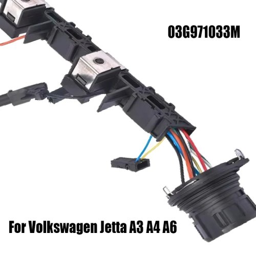 03G971033M Einspritzdüsen Kabelbaum für VW Jetta A3 A4 A6 Altea Leon Golf 2.0 TDI BMN BRD
