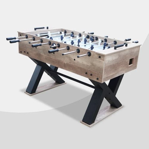 Futbolín 1,4m para Adultos – Mesa de Fútbol Indoor Estándar para Entretenimiento Comercial