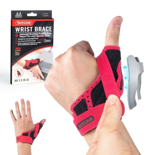 Sportliche Handgelenkstütze – Feste Bandage für Verstauchungen, Sehnenscheiden und Maushand