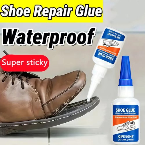 Multi-Material Shoe Glue, Durable Flexible Adhesive for Shoe Sole Repair, Universal Sneaker Leather Canvas Repair Glue