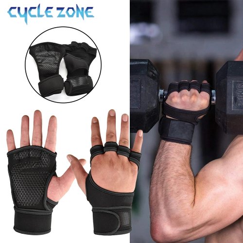 ウエイトトレーニング用グローブ フィットネス ジム 手首・手のひら保護 MTB サイクリンググローブ メンズ レディース