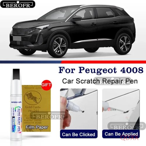 قلم طلاء تجديد لبيجو 4008 – أبيض لؤلؤي / Blue Rock Ash لإصلاح خدوش السيارة