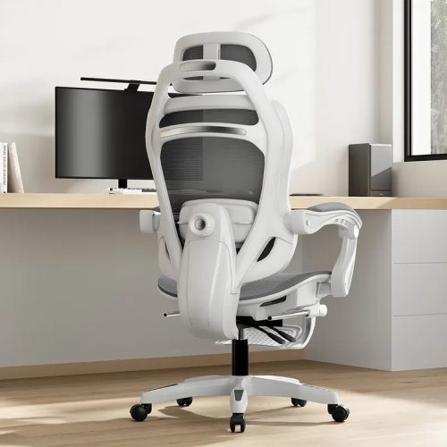 Kursi Kantor Ergonomis Bermesh – Kursi Gaming Komputer untuk Kerja, Belajar & Rebahan