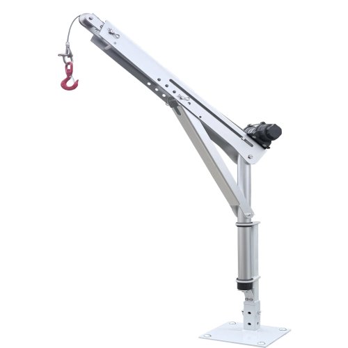 Lightweight Portable Folding Aluminum Crane for Workshop, Truck, RV, Trailer, Van, Boat