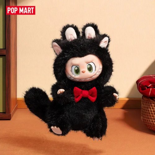 Nowy POP MART Labubu The Monsters Cat Mode on Series Figurka Winylowa do Zawieszenia - Dostępny