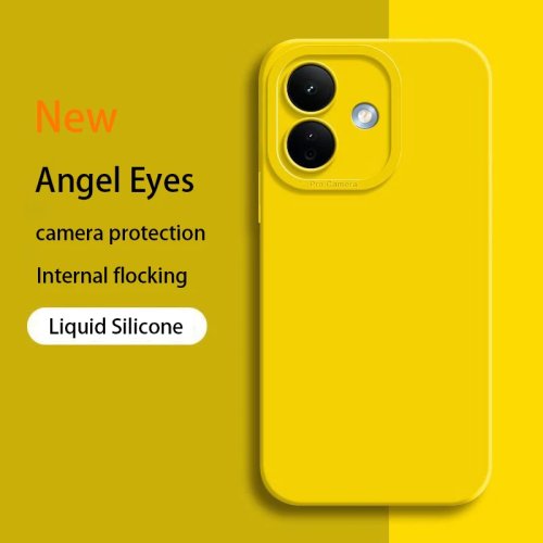 غطاء خلفي Candy Angel Eye من السيليكون السائل لهاتف Redmi Note 17 Pro / 17 Pro 5G – مضاد للصدمات ومطفي