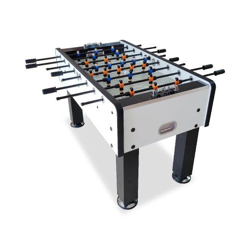 Futbolito para adultos de 2 jugadores, mesa de fútbol resistente al agua para patio y jardín