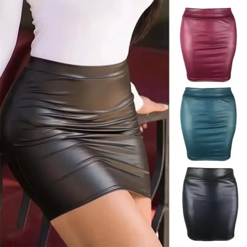 Dames mini potloodrok zomer hoge taille slim fit bodycon vintage clubwear kantoor
