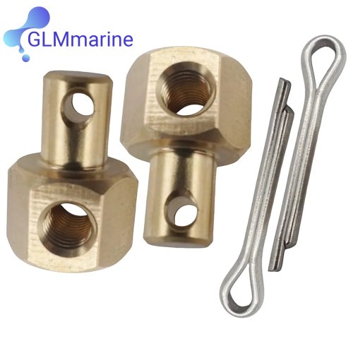 2 Set Kubus Ujung Kabel Shift 3852329 untuk Volvo Penta AQ SX XDP DPH DPR DP-E DP-G Mesin Sterndrive - 2296668, 22336734, 804312
