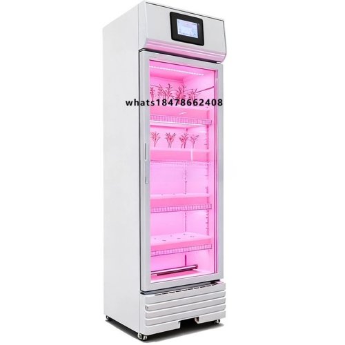 Smart Hydroponic Growing System, Multi-Layer Vertical Garden Cabinet with ABS Cover, Automated Vegetable Planter for Home