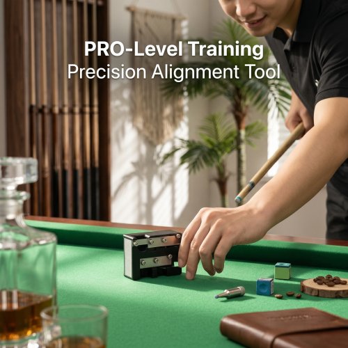Portable Multifunction Billiard Cue Tip Repair Tool with Storage Box