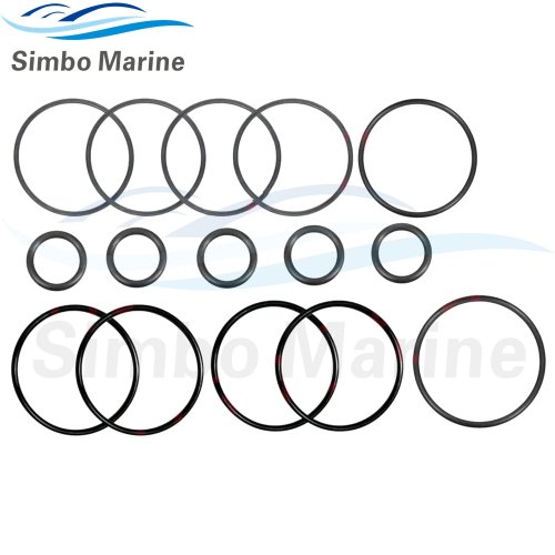 5 stuks O-ring afdichtingsset voor oliefilter compatibel met Suzuki DF 8 9.9 15 20 09280-54001 & 09280-13004