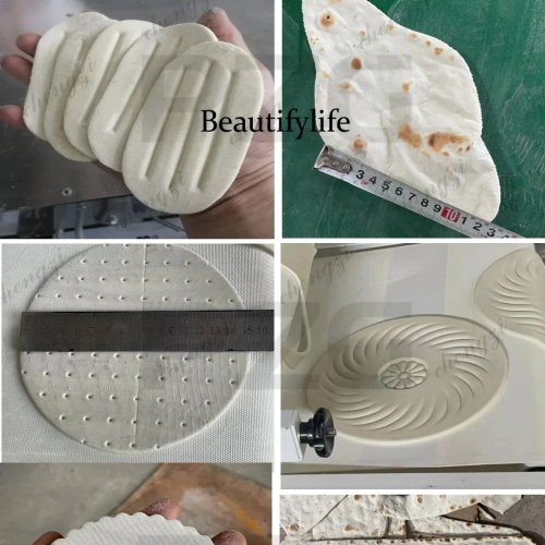 Máquina para hacer pan plano 5-50 cm – Máquina de roti, prensa para lavash y naan, horno para pizza, línea de producción de pita