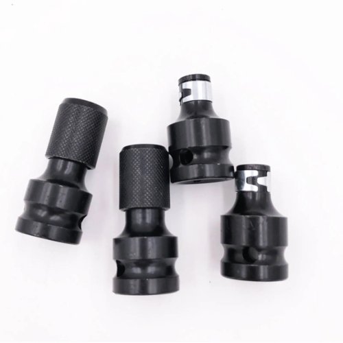 Set 2 Adaptor Soket 1/2″ ke 1/4″, Konverter Kunci Impact Quick Release, Alat Torsi Tinggi Tahan Benturan