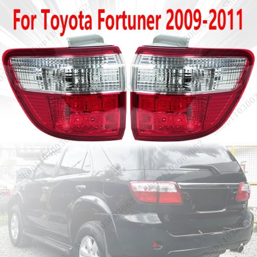 Задние фонари для Toyota Fortuner 2009-2011 LED бампер сзади DRL поворотник