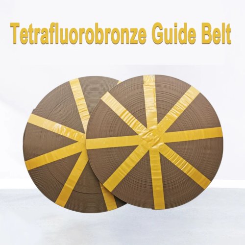 1 m Banda Guía de Bronce para Cilindro Hidráulico de PTFE, Resistente al Desgaste, Anillo de Soporte, Grosor 1,5/2 mm, Ancho 3-30 mm