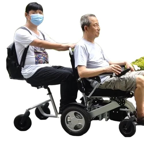 FEW02 電動車椅子 折りたたみ 軽量 高齢者・障がい者向け 耐荷重180kg ワイドシート