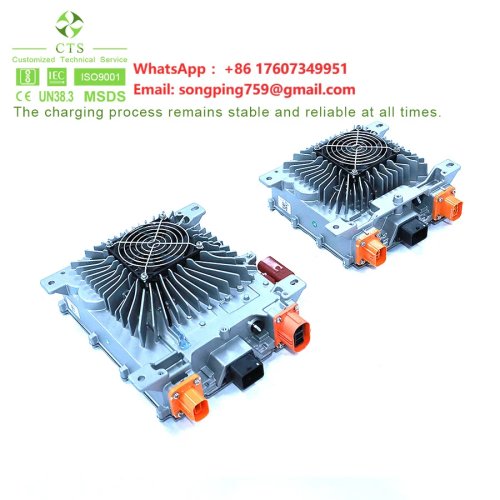 IP67/IP68 해양용 온보드 충전기 6.6kW 저전압 출력, 컴팩트 공냉식 전기 보트/AGV용