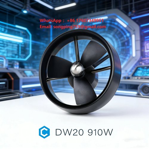 Cubemars DW20 Underwater Thruster - High Efficiency Brushless Propulsion System for Marine Robotics