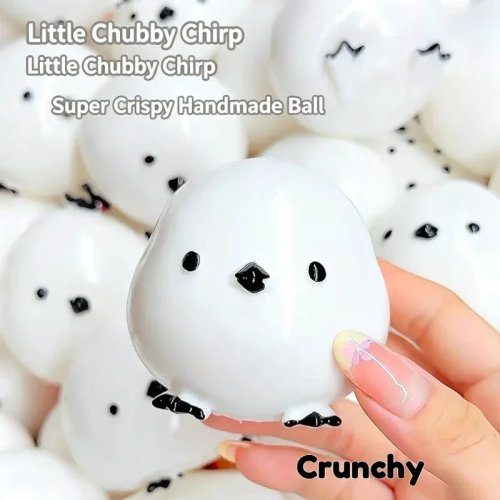 Pelota antiestrés crunchi squishy, juguete fidget para adultos, pelota apretable con forma especial y bloques redondos, ASMR antiestrés