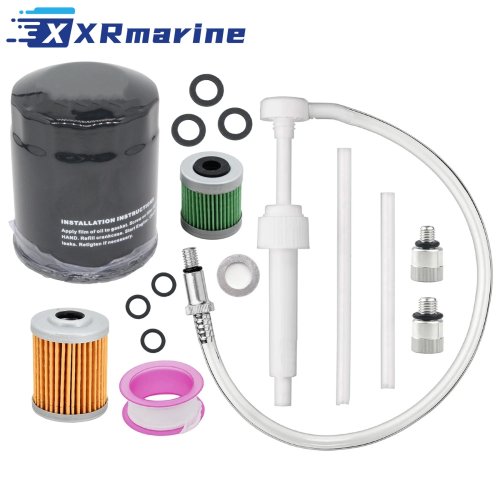 Honda BF135~225HP 선외기용 오일 필터 및 연료 필터 키트 – 15400-RBA-F01, 16911-ZY3-010, 16901-ZY3-003