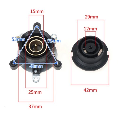 Set 2 pezzi Accessori per bollitore elettrico base termostato interruttore temperatura connettore