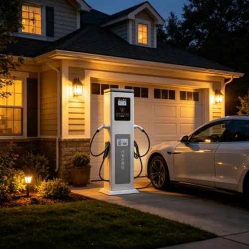 محطة شحن سريع DC 150kW 180kW 240kW مسدس مزدوج CCS2 OCPP 2.0 شاحن ذكي للسيارات الكهربائية لمناطق استراحة الطرق السريعة ومواقف الشاحنات