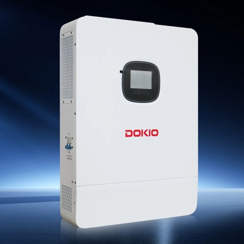 Inverter solare off-grid DOKIO 10KW monofase 120V, funzionamento in parallelo 1–6 unità, inverter di accumulo solare per casa
