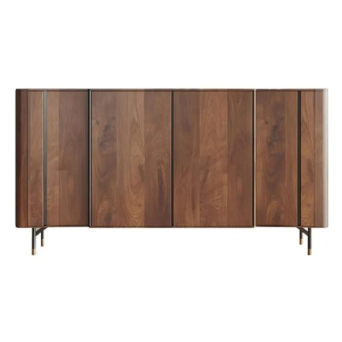 Armario de madera maciza moderno y sencillo para recibidor, armario lateral de lujo para salón y taquillas