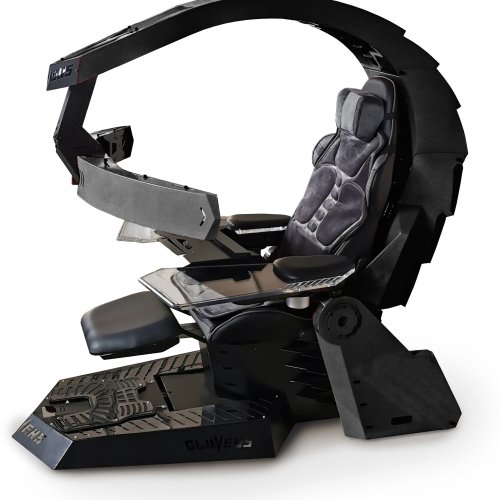 Ігрове крісло Cluvens Unicorn Zero Gravity з підігрівом та масажем, офісне крісло
