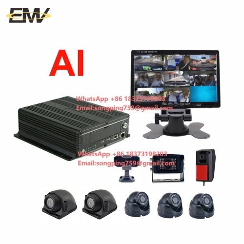 DVR Mobile 8 Canaux 1080P pour Voiture, Bus et Camion – Surveillance de Véhicule en Temps Réel