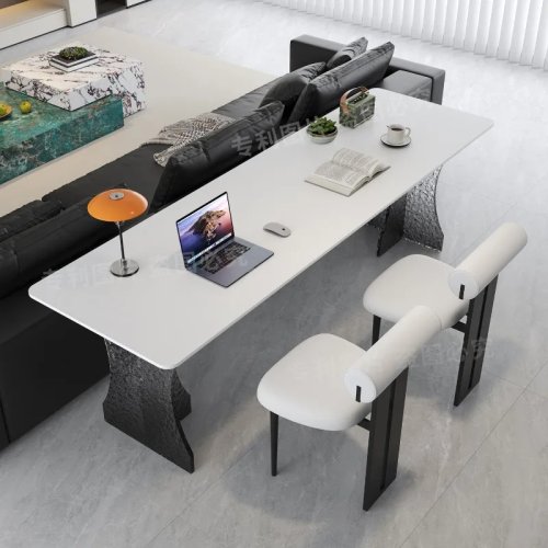 Bàn máy tính acrylic treo nổi phong cách Bắc Âu – Bàn học tối giản hiện đại cho phòng khách, phòng ngủ và nhà