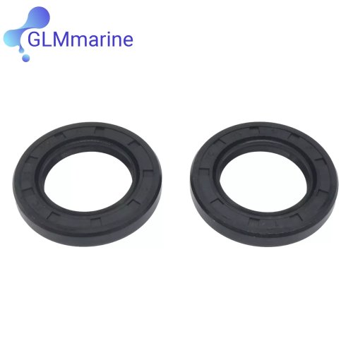 2 Pcs Outboard Lower Unit Oil Seal 93101-25M03 for Yamaha 40HP 70HP 80HP 100HP Motor