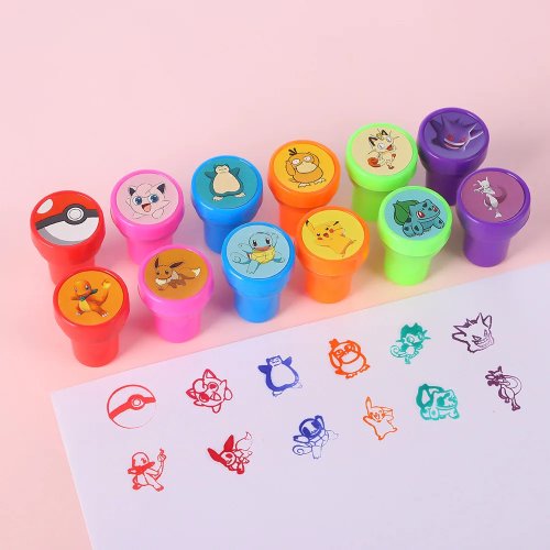 ポケモン ミニフィギュア 12個セット ピカチュウ ゲンガー カビゴン かわいい プラスチック おもちゃ 子供の誕生日プレゼント 飾り付け