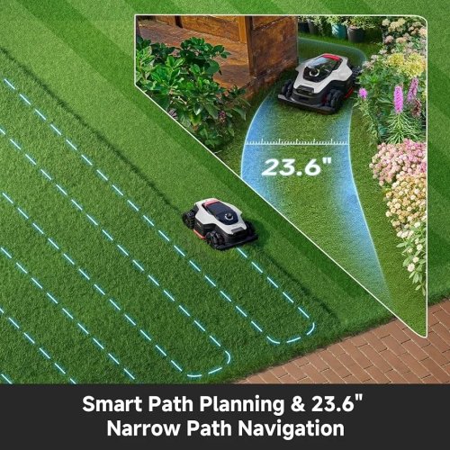 Dreame A3 AWD Pro 全地形対応ロボット芝刈り機 独立フロントサスペンション搭載