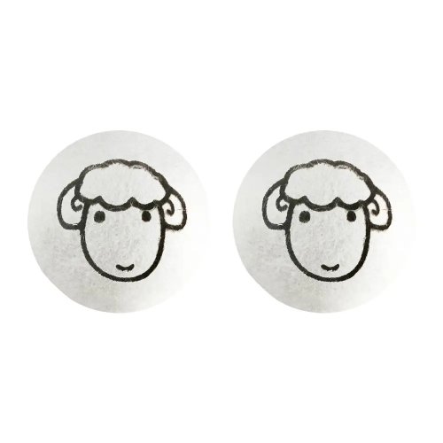 Boules de séchage en laine réutilisables pour linge – accessoires de machine à laver absorbant l’humidité