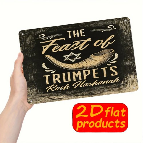 CIFBUY Decorazione da parete vintage in alluminio – Arredo metallico impermeabile e antiruggine per soggiorno, camera, cucina e ufficio