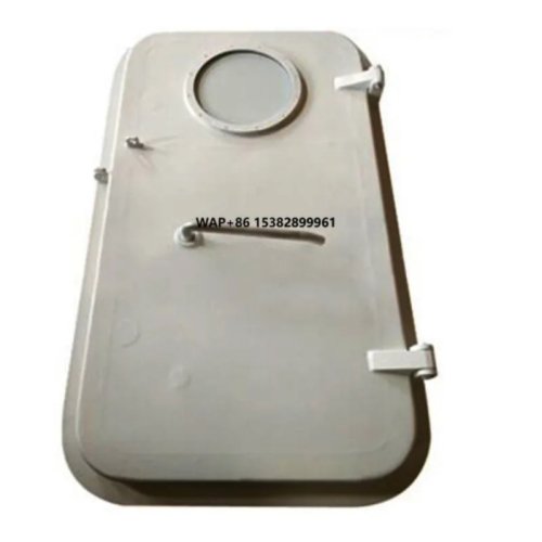Pintu Kapal CCS Kedap Air Weathertight Aluminium atau Baja dengan Penutup Palka