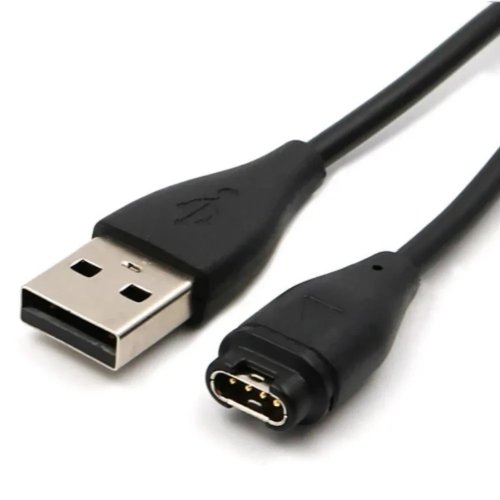 Câble de charge USB 100 cm pour montres Garmin Fenix 8/7/6/5, Forerunner, Vivoactive et Venu