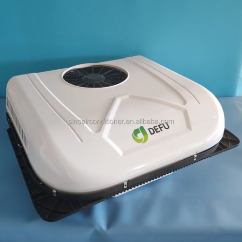 12V 24V DC RV Truck Parking Air Conditioner Cooler