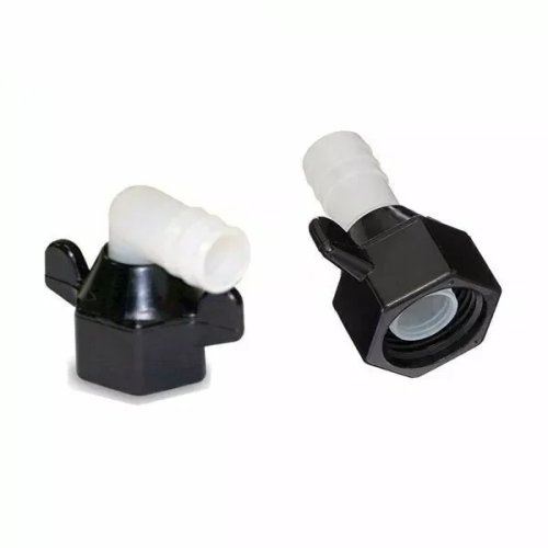 Connettori a Gomito Dritti Shurflo 1/2" 12mm per Pompa dell'Acqua Caravan Camper RV - Raccordo Pagoda Accessori Camper Van