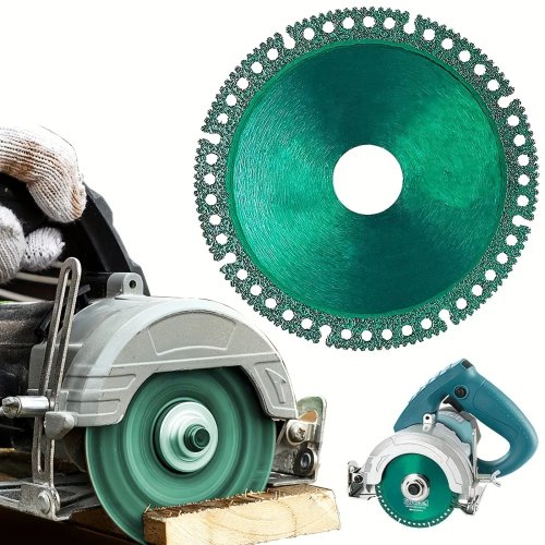 1/4/8PCS 100mm Multifunctional Cutting Saw Blade, Composite Diamond Disc for Tile, Marble, Stone & Wood Cutting