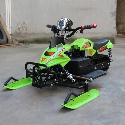 Електричний снігоскутер для дорослих і дітей, 48V 20AH 800W, 3 швидкості, з гудком і фарою