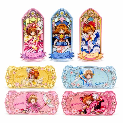 Cartas fotográficas instantáneas de acrílico transparente de Cardcaptor Sakura, colección de cartas coleccionables, accesorios TCG de anime japonés Sakura Kinomoto, regalos