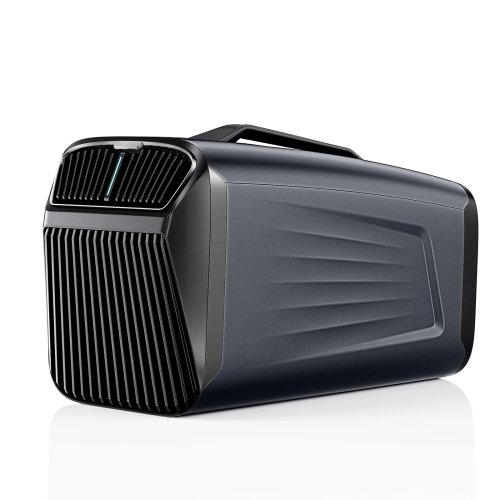 Điều hòa mini di động cho lều cắm trại và thú cưng, 110V/220V chạy pin, làm mát ngoài trời cho xe RV, xe cắm trại và ô tô